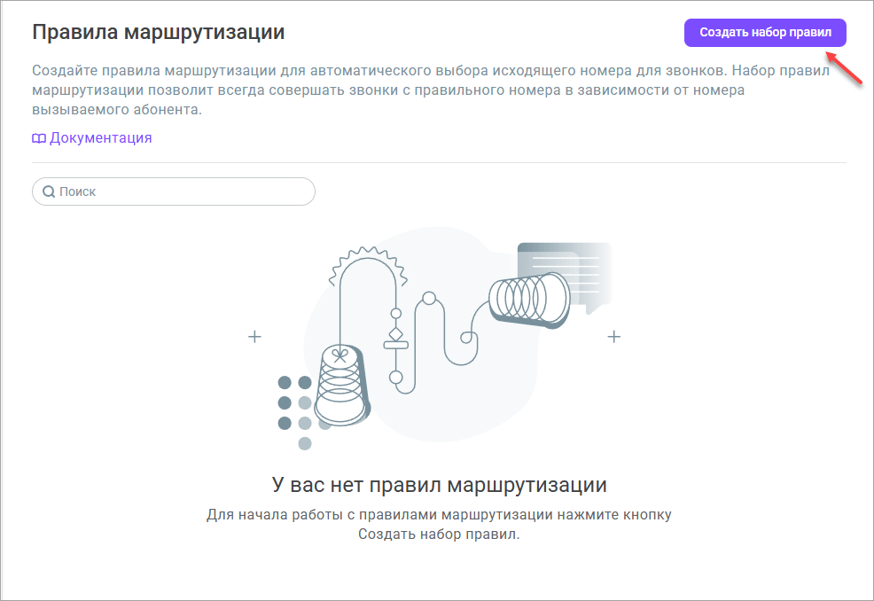 Создать набор правил Создать набор правил