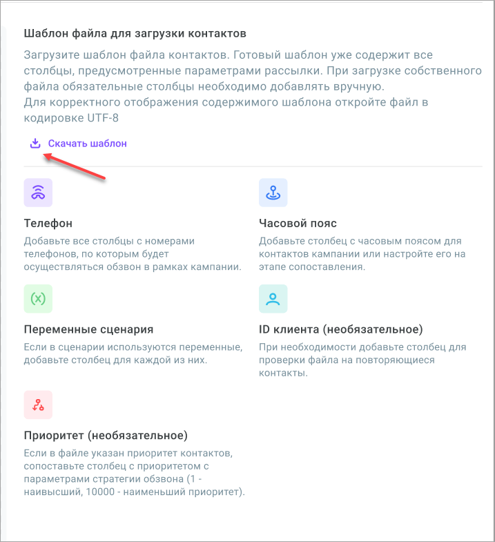 Использовать шаблон Использовать шаблон